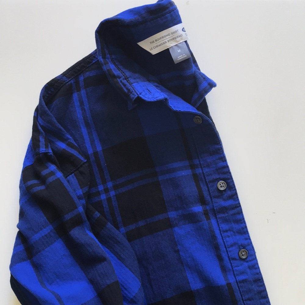 Old Navy Boyfriend Button Up